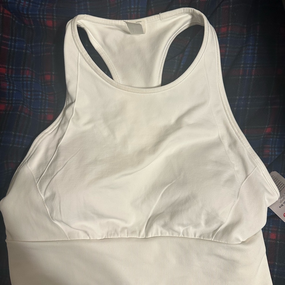 Lululemon Athletica White Sports Bra